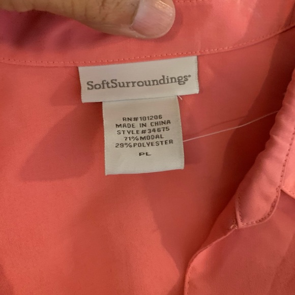 Soft Surroundings Boho Women’s Button Down Dress - Picture 5 of 5